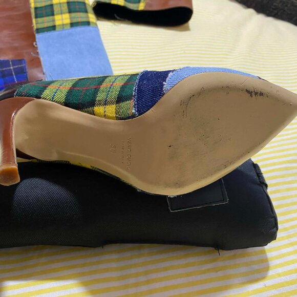 MIMOSA OPHELIA - Multicolour Leather And Fabric fashion boots - Picture 11 of 11